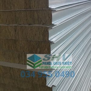 Panel rockwool chống cháy